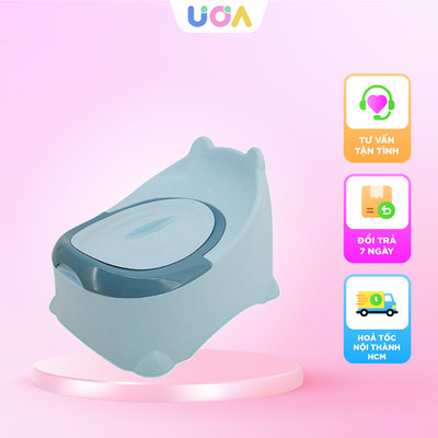 HOLLA - Bô vệ sinh HOLLA tai gấu - Xanh - BVS100001