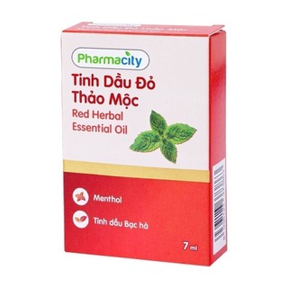 Tinh dầu Pharmacity đỏ tinh chất thảo mộc (Chai 7ml)