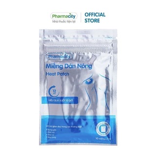Miếng dán Pharmacity cao nóng (Hộp 20 miếng)