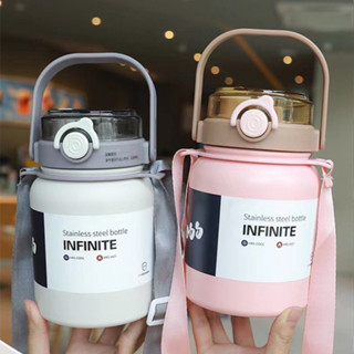  Bình Nước Giữ Nhiệt Boss Inox 316 Có Quai Xách Dung Tích 800ml   tặng kèm sticker  -Bình Giữ Nhiệt Cao Cấp 【Nhận Sỉ  