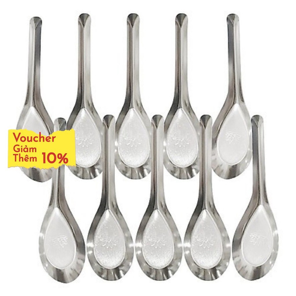 Muỗng ăn cơm ăn canh inox, muỗng cà phê inox, muỗng nĩa inox giá sỉ【TÙY CHỌN PHÂN LOẠI】❖BSL GMIN ❖ | BigBuy360 - bigbuy360.vn