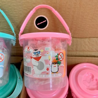 Xô Đất nặn mini cho bé 10 màu  (10 màu) 【ĐẤT NẶN XÔ】