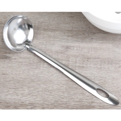 Muôi chè inox, muôi, vá múc canh inox - Muôi lá inox số 7 【vá inox số 7】-T1 F2