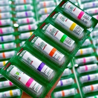 DẦU HÍT THÔNG MŨI BẠC GREEN HERB của THÁI LAN 1 ống 2 đầu ✿BC130✿