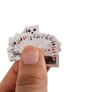 Bộ bài Tây siêu mini tí hon 【bài tây nhí】
