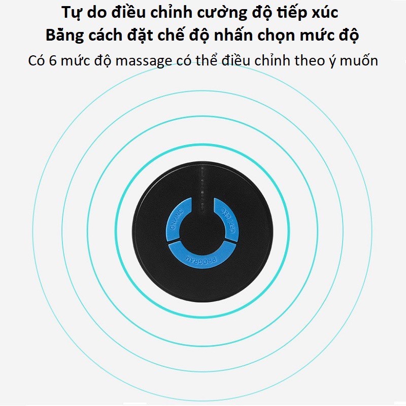 【Miếng dán massage hình bướm】 cổ vai gáy, bắp tay, lưng 10 chế độ mát-xa, pin sạc - Máy massage mini toàn thân an toàn