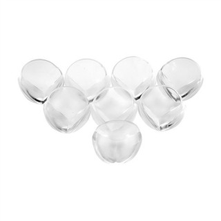 Miếng bịt góc bàn 3 cánh trong suốt- tròn