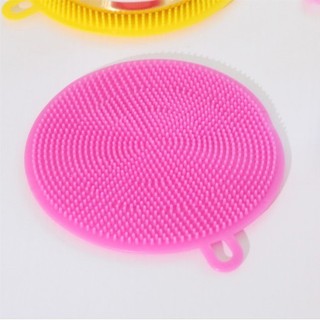 【COMBO 2/5/10 CÁI】 Miếng rửa chén silicon tiện dụng (MẪU TRÒN GAI NHIỀU MÀU) 【 T4 P20 A0 】
