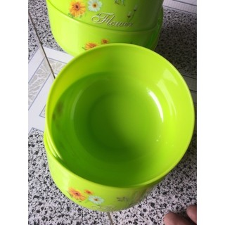 Bộ 10 Chén nhựa hoa văn