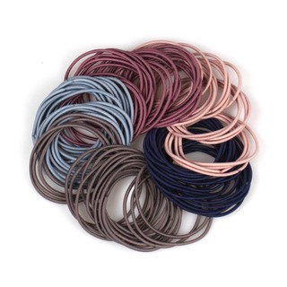 [kv2] Set 100 dây cột tóc túi zip cực xinh