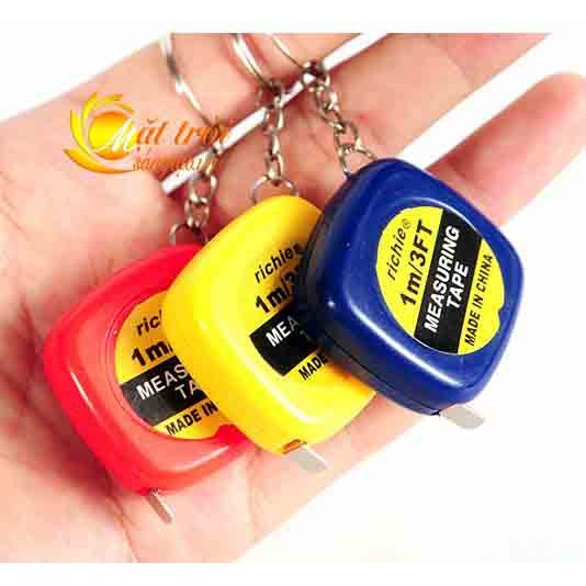 Móc Khóa Thước Đo mini 1m tiện dụng