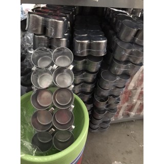 【COMBO 2/5/10 CÁI】Cốc inox, Ca inox  mini 5-7cm có quai ( CA INOX CÓ QUAI) 【 T4 P21.5 A0 】