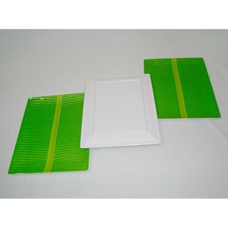 Dĩa lá chuối ( HÌNH CHỮ NHẬT)