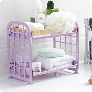 ( KỆ MINI 2 TẦNG 4 LƯỚI ) KỆ NHỰA MINI 2 TẦNG- lm2- ( KỆ 4 LƯỚI) -FHT-