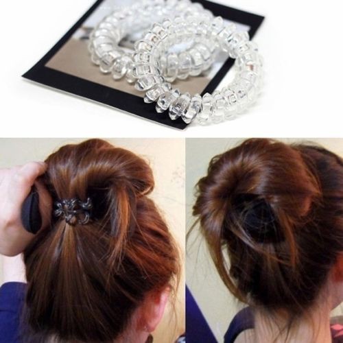 Dây cột tóc lò xo nhiều màu