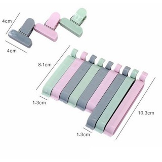 【COMBO 2/5/10 CÁI】Miếng kẹp miệng túi thực phẩm- MẪU QUE KẸP DÀI ĐƠN SẮC RẺ