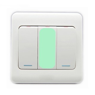 (COMBO 5 MIẾNG) Dán dạ quang công tắc -ổ điện