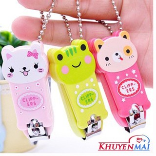 Bấm móng tay hình thú kèm dây bi