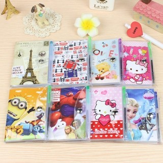 Sổ Mini Kèm Bút Đính Sẵn
