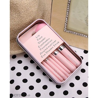 Bộ Cọ Trang Điểm 7 Cây Hello Kitty