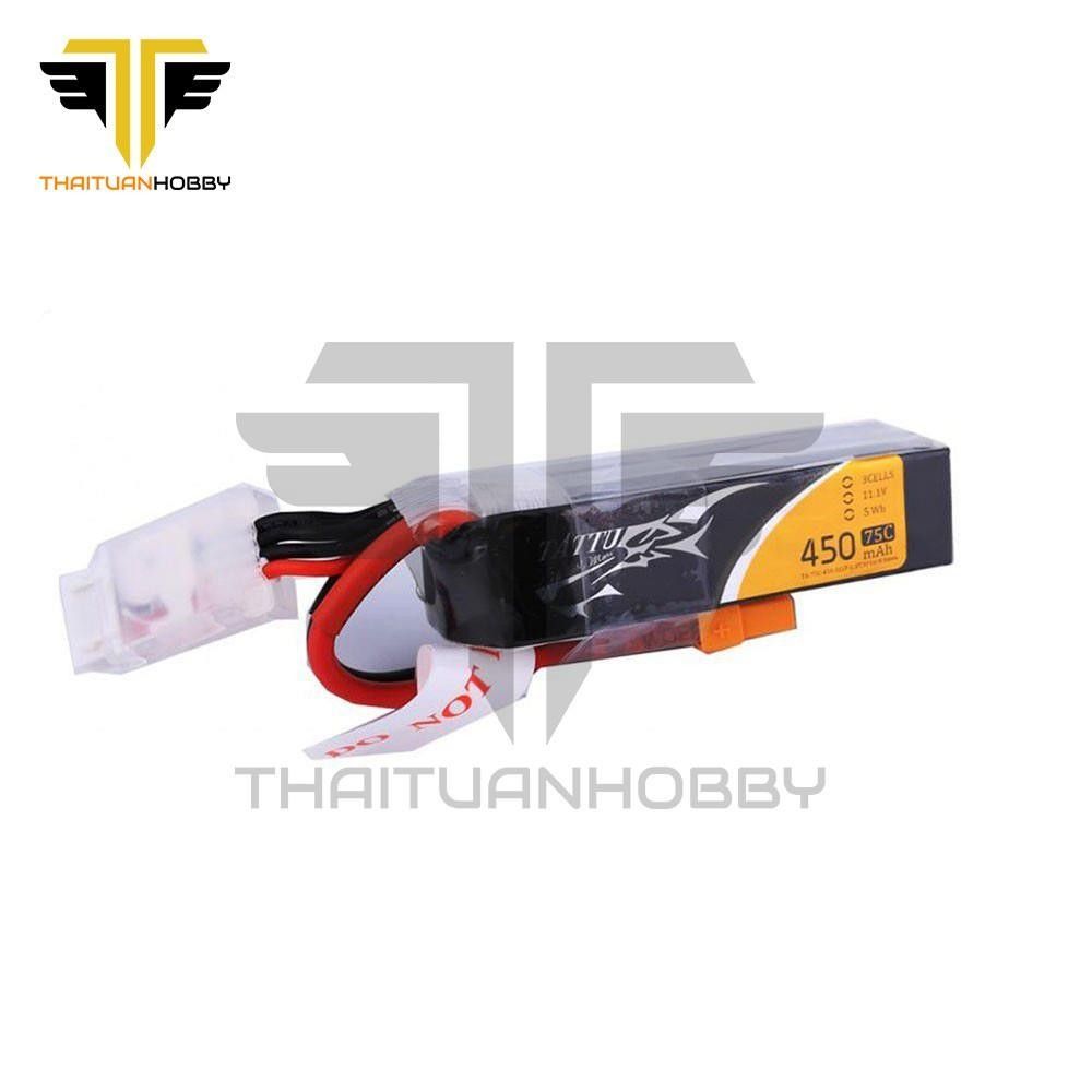 [HỎA TỐC] Tattu 450Mah-3S 75C