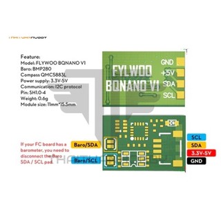 Mạch Compass + Baro Flywoo BQNANO V1.0