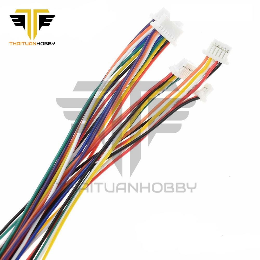 Jack Cắm Sh1.0 3P 4P 5P 6P Silicon 28awg 10cm