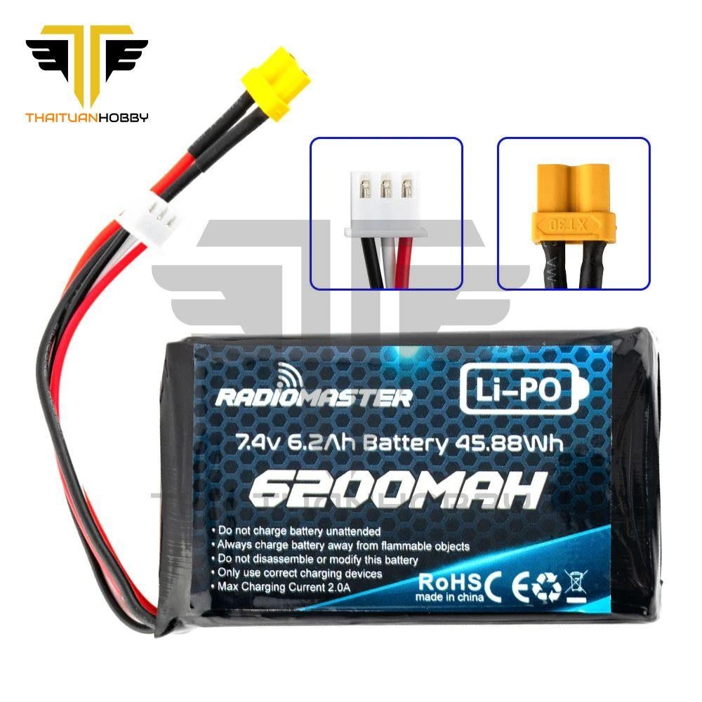 [HỎA TỐC] Radiomaster 2S 7.4V 6200mAh Cho Tay Boxer / Tx16s