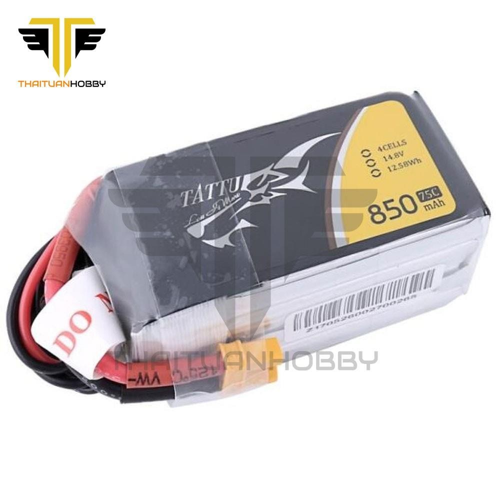 [HỎA TỐC] Tattu 850Mah-4S 75C