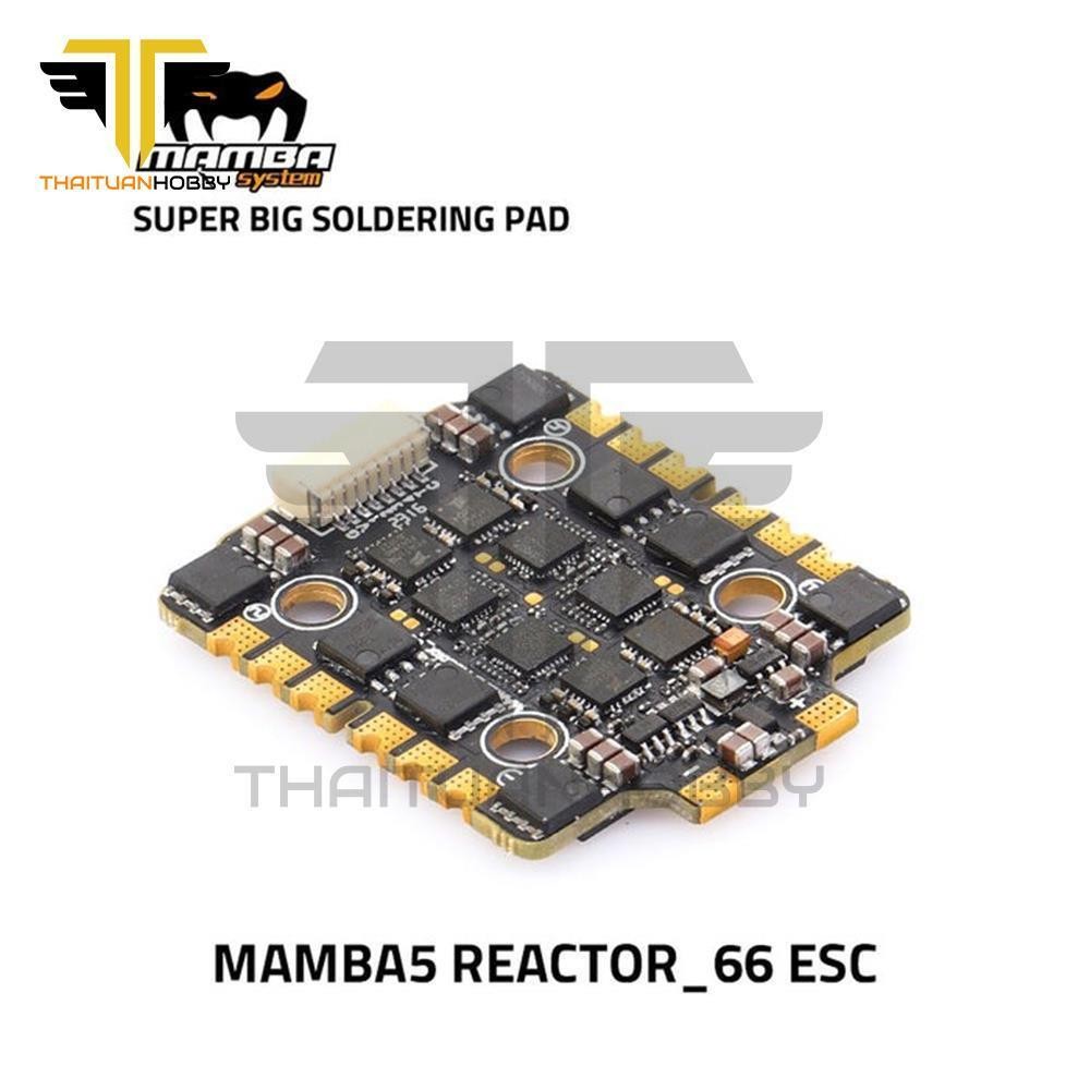 Mạch Điều Tốc Mamba 5 Reactor 66 Esc Blheli32 4in1 Esc 66a 6s