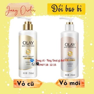 [Olay B3 VitC+E] Sữa dưỡng thể Sữa tắm Olay B3
