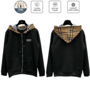 Áo Khoác Nỉ Mũ BBR Áo Nỉ Có Nón Dáng Rộng Nam Nữ hot 2023