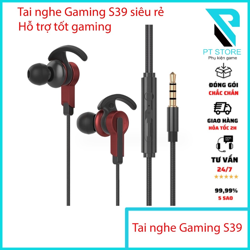 Tai nghe Gaming S39: Trải Nghiệm Âm Thanh Tinh Tế và Chất Lượng Cho Game Thủ