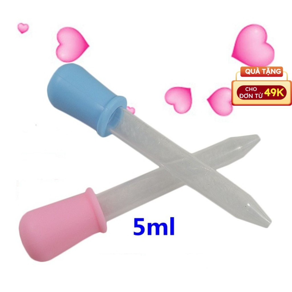 5 Ống hút sữa, thuốc cho bé