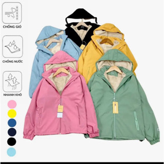 Áo Khoác Gió Lót Lông Nữ Cao Cấp,Áo Lót Lông Dày Dặn Ấm Áp LUXURY GOLD