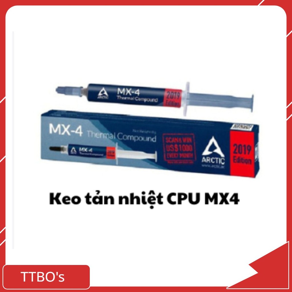 Keo Tản Nhiệt CPU MX4/MX5/MX6 hàng NK 4g - 8g -20g- Keo Làm Mát Chip Phù Hợp Cho Những Máy Chơi Game