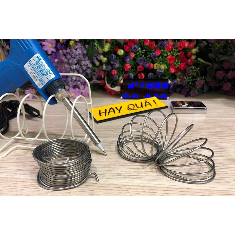 Chì thiếc hàn cao cấp dễ ăn chì không cần nhựa thông - Loại lớn 2mm (khoanh 2m)