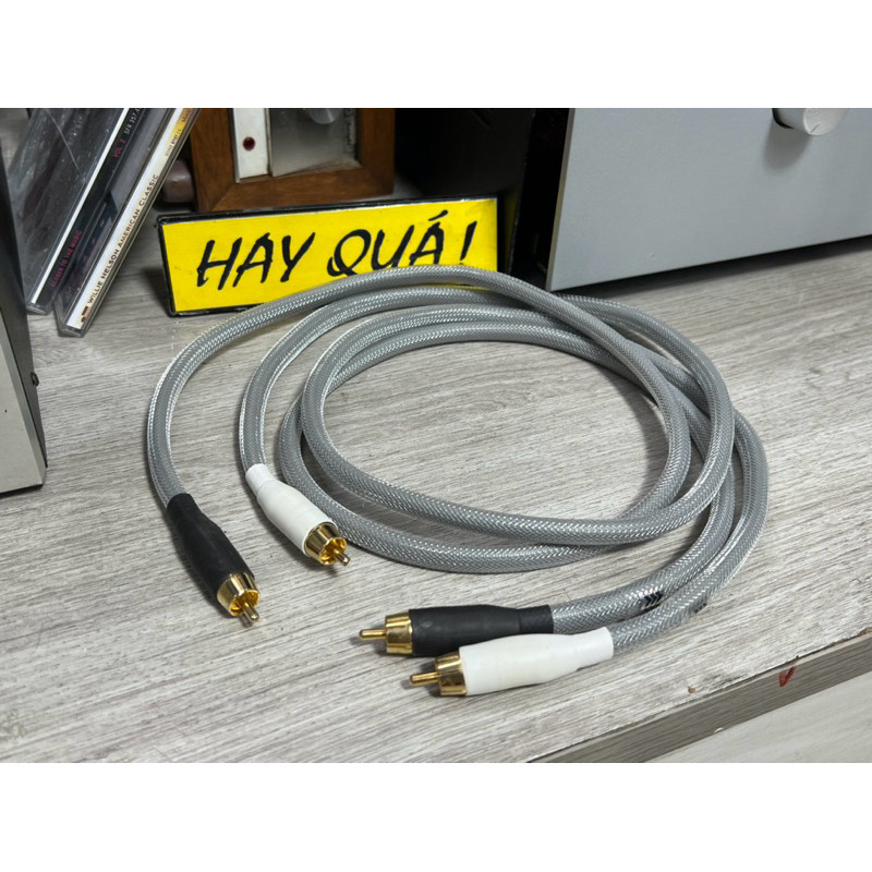 Dây tín hiệu Au - Gemany Lõi Solid Đồng Mạ Vàng
