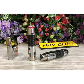 (Cặp 2 cái) Jack cắm chuyển đổi tín hiệu XLR & RCA, adaptor chuyển đổi XLR & RCA
