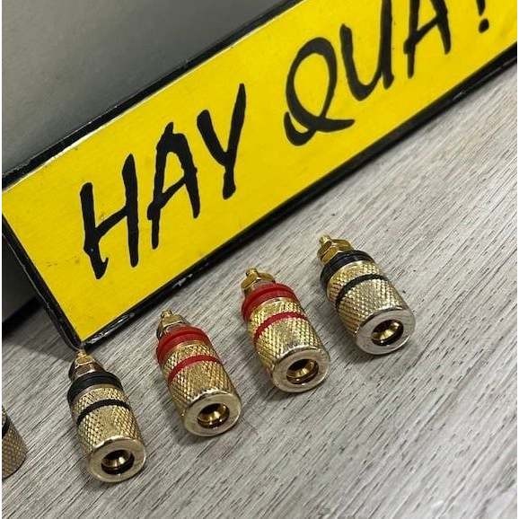 [Mã ELHACE giảm 4% đơn 300K] Bộ 4 Cọc loa Vintage - Vintage Speaker binding post
