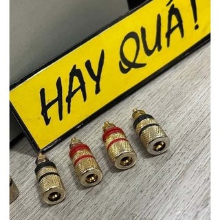 [Mã ELHACE giảm 4% đơn 300K] Bộ 4 Cọc loa Vintage - Vintage Speaker binding post