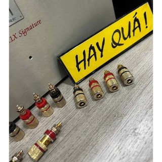 [Mã ELHACE giảm 4% đơn 300K] Bộ 4 Cọc loa Vintage - Vintage Speaker binding post