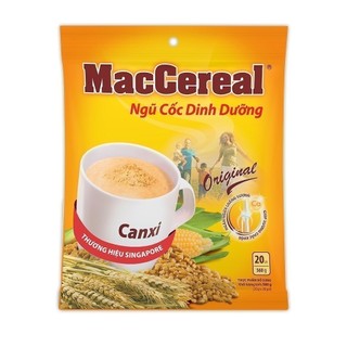 Bột Ngũ Cốc Dinh Dưỡng Canxi MacCereal (túi 20 gói x 28g)
