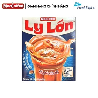 Combo 2 hộp Cà phê Ly Lớn - Maccoffee (hộp 10 gói x 26g)