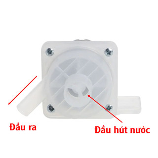 Máy Bơm Mini 12V Trắng