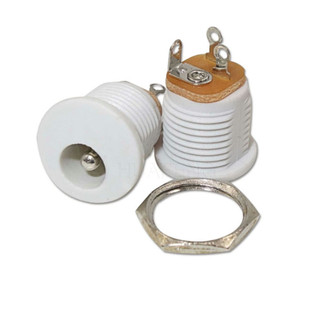 Jack DC Cái Tròn 5.5x2.1mm Có Ốc Vặn