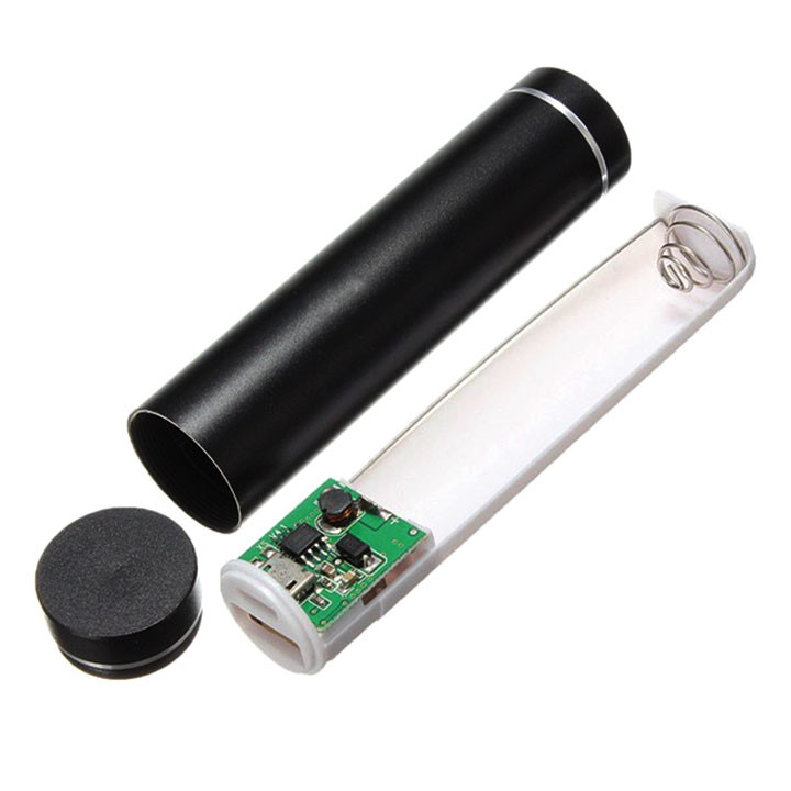 Box Sạc Dự Phòng 1 Cell Vỏ Nhôm (Không Pin)