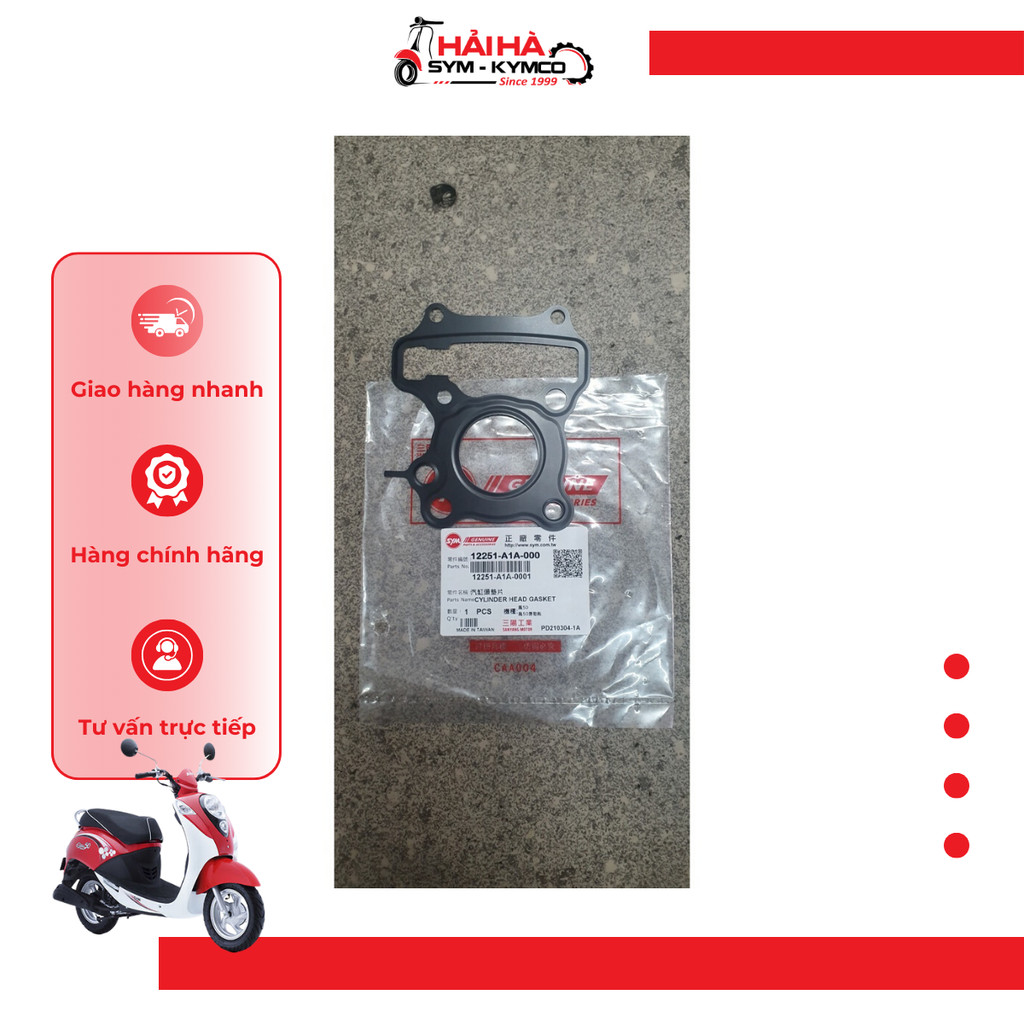 Ron đầu xe Elite [Chính hãng SYM]