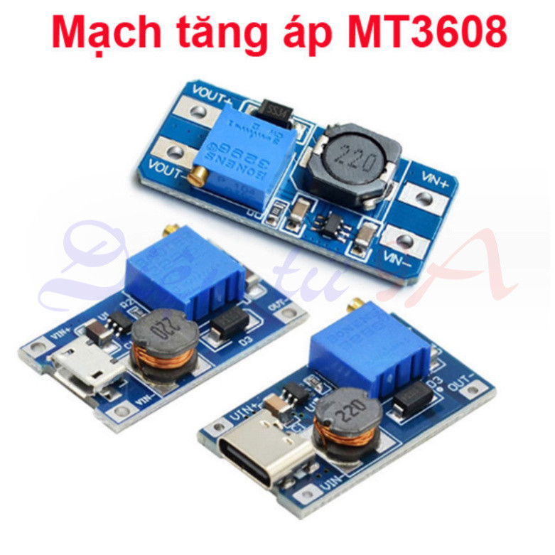 Mạch tăng áp Mini 2A MT3608