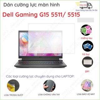 Dán màn hình cường lực laptop Dell Gaming G15 5511/ 5515/ 5530/ G16 7620 nano dẻo trong suốt, nhám chống loá+vân tay